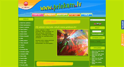Desktop Screenshot of priekam.lv